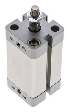 ISO 21287 Compacte Dubbelwerkende Cilinder 25-40mm - Magnetisch - Mannelijke Stang