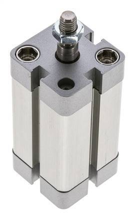 ISO 21287 Compacte Dubbelwerkende Cilinder 25-40mm - Magnetisch - Mannelijke Stang