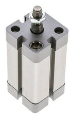 ISO 21287 Compacte Dubbelwerkende Cilinder 25-40mm - Magnetisch - Mannelijke Stang