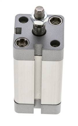 ISO 21287 Compacte Dubbelwerkende Cilinder 25-40mm - Magnetisch - Mannelijke Stang