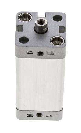 ISO 21287 Compacte Dubbelwerkende Cilinder 25-50mm - Magnetisch