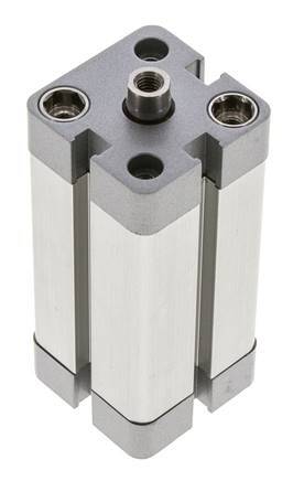 ISO 21287 Compacte Dubbelwerkende Cilinder 25-50mm - Magnetisch