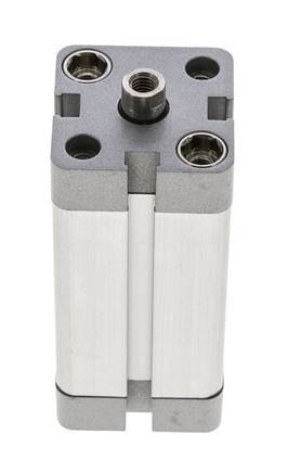 ISO 21287 Compacte Dubbelwerkende Cilinder 25-50mm - Magnetisch
