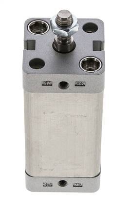 ISO 21287 Compacte Dubbelwerkende Cilinder 25-50mm - Magnetisch - Mannelijke Stang