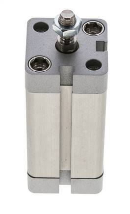 ISO 21287 Compacte Dubbelwerkende Cilinder 25-50mm - Magnetisch - Mannelijke Stang