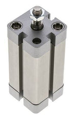 ISO 21287 Compacte Dubbelwerkende Cilinder 25-50mm - Magnetisch - Mannelijke Stang