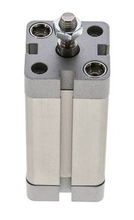 ISO 21287 Compacte Dubbelwerkende Cilinder 25-50mm - Magnetisch - Mannelijke Stang