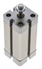 ISO 21287 Compacte Dubbelwerkende Cilinder 25-50mm - Magnetisch - Mannelijke Stang