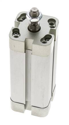 ISO 21287 Compacte Dubbelwerkende Cilinder 25-60mm - Magnetisch - Mannelijke Stang