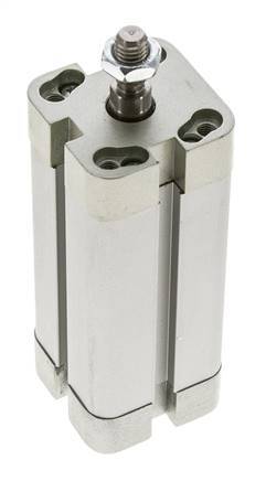 ISO 21287 Compacte Dubbelwerkende Cilinder 25-60mm - Magnetisch - Mannelijke Stang