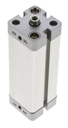 ISO 21287 Compacte Dubbelwerkende Cilinder 25-80mm - Magnetisch