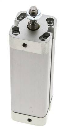 ISO 21287 Compacte Dubbelwerkende Cilinder 25-80mm - Magnetisch - Mannelijke Stang
