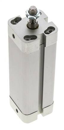 ISO 21287 Compacte Dubbelwerkende Cilinder 25-80mm - Magnetisch - Mannelijke Stang