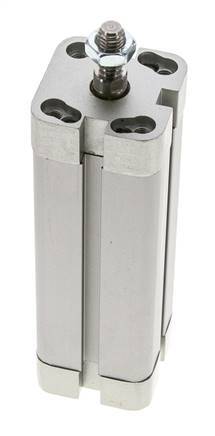 ISO 21287 Compacte Dubbelwerkende Cilinder 25-80mm - Magnetisch - Mannelijke Stang