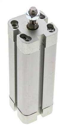 ISO 21287 Compacte Dubbelwerkende Cilinder 25-80mm - Magnetisch - Mannelijke Stang