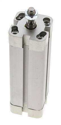 ISO 21287 Compacte Dubbelwerkende Cilinder 25-80mm - Magnetisch - Mannelijke Stang