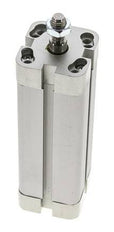 ISO 21287 Compacte Dubbelwerkende Cilinder 25-80mm - Magnetisch - Mannelijke Stang