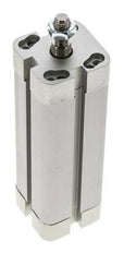 ISO 21287 Compacte Dubbelwerkende Cilinder 25-80mm - Magnetisch - Mannelijke Stang