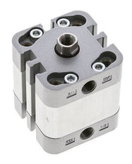 ISO 21287 Compacte Dubbelwerkende Cilinder 32-10mm - Magnetisch