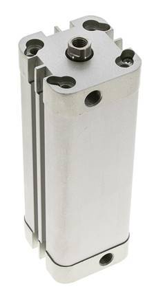 ISO 21287 Compacte Dubbelwerkende Cilinder 32-100mm - Magnetisch