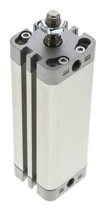 ISO 21287 Compacte Dubbelwerkende Cilinder 32-100mm - Magnetisch - Mannelijke Stang