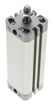 ISO 21287 Compacte Dubbelwerkende Cilinder 32-100mm - Magnetisch - Mannelijke Stang