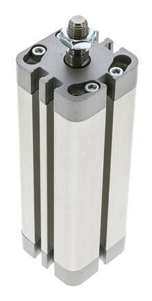 ISO 21287 Compacte Dubbelwerkende Cilinder 32-100mm - Magnetisch - Mannelijke Stang
