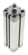 ISO 21287 Compacte Dubbelwerkende Cilinder 32-100mm - Magnetisch - Mannelijke Stang