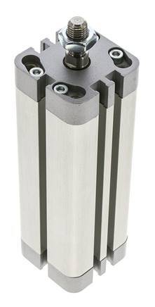 ISO 21287 Compacte Dubbelwerkende Cilinder 32-100mm - Magnetisch - Mannelijke Stang