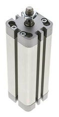 ISO 21287 Compacte Dubbelwerkende Cilinder 32-100mm - Magnetisch - Mannelijke Stang