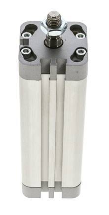 ISO 21287 Compacte Dubbelwerkende Cilinder 32-100mm - Magnetisch - Mannelijke Stang