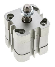 ISO 21287 Compacte Dubbelwerkende Cilinder 32-10mm - Magnetisch - Mannelijke Stang