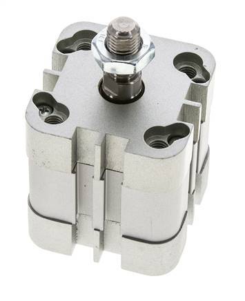 ISO 21287 Compacte Dubbelwerkende Cilinder 32-10mm - Magnetisch - Mannelijke Stang