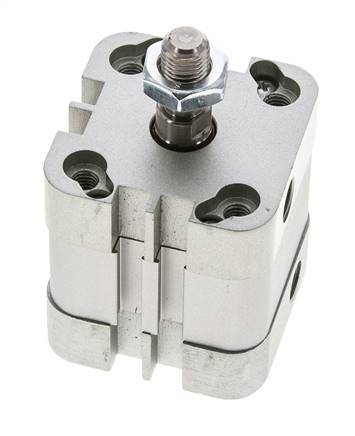 ISO 21287 Compacte Dubbelwerkende Cilinder 32-10mm - Magnetisch - Mannelijke Stang