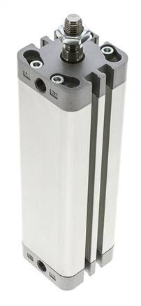 ISO 21287 Compacte Dubbelwerkende Cilinder 32-125mm - Magnetisch - Mannelijke Stang