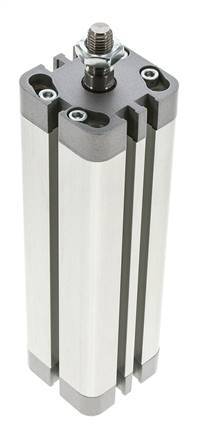 ISO 21287 Compacte Dubbelwerkende Cilinder 32-125mm - Magnetisch - Mannelijke Stang