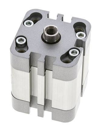 ISO 21287 Compacte Dubbelwerkende Cilinder 32-15mm - Magnetisch