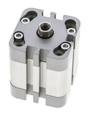 ISO 21287 Compacte Dubbelwerkende Cilinder 32-15mm - Magnetisch