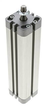 ISO 21287 Compacte Dubbelwerkende Cilinder 32-150mm - Magnetisch - Mannelijke Stang
