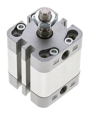 ISO 21287 Compacte Dubbelwerkende Cilinder 32-15mm - Magnetisch - Mannelijke Stang