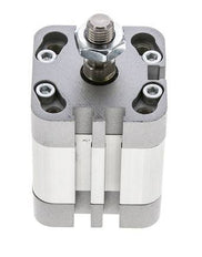 ISO 21287 Compacte Dubbelwerkende Cilinder 32-15mm - Magnetisch - Mannelijke Stang