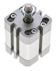 ISO 21287 Compacte Dubbelwerkende Cilinder 32-15mm - Magnetisch - Mannelijke Stang