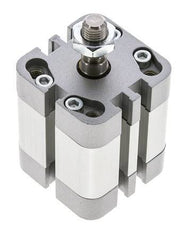 ISO 21287 Compacte Dubbelwerkende Cilinder 32-15mm - Magnetisch - Mannelijke Stang
