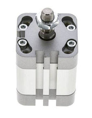 ISO 21287 Compacte Dubbelwerkende Cilinder 32-15mm - Magnetisch - Mannelijke Stang