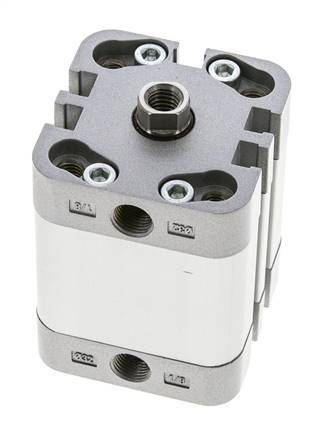 ISO 21287 Compacte Dubbelwerkende Cilinder 32-20mm - Magnetisch