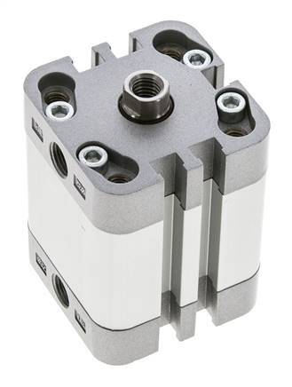 ISO 21287 Compacte Dubbelwerkende Cilinder 32-20mm - Magnetisch