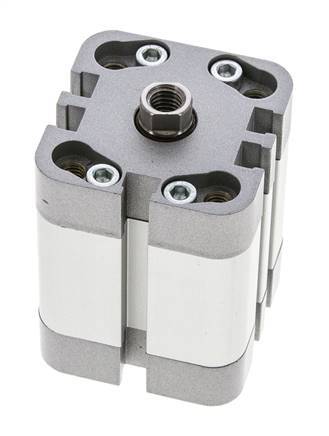 ISO 21287 Compacte Dubbelwerkende Cilinder 32-20mm - Magnetisch