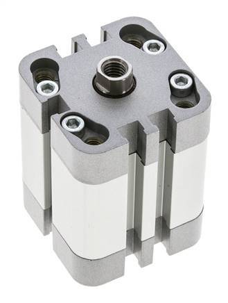 ISO 21287 Compacte Dubbelwerkende Cilinder 32-20mm - Magnetisch