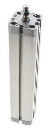 ISO 21287 Compacte Dubbelwerkende Cilinder 32-200mm - Magnetisch - Mannelijke Stang