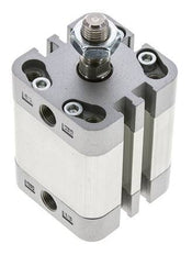ISO 21287 Compacte Dubbelwerkende Cilinder 32-20mm - Magnetisch - Mannelijke Stang